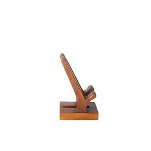 Hot Selling Elegant Style Handmade Acacia Wood Mobile Holder Stand Wooden Mobile Stand for <b>Promotional</b> Tableware - Product Image 1