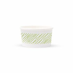 Gobelets en papier biodégradables à double paroi 80cc - Personnalisables, économiques, qualité alimentaire pour sodas et boissons artisanales - Product Image 1