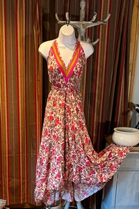 Custom Elegant Women Maxi <b>Summer</b> <b>Boho</b> Long <b>Dress</b> Party Beach <b>Dress</b> Attractive <b>Summer</b> Women Maxi Floral Elegant <b>Summer</b> Sexy Maxi - Product Image 5