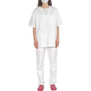 Uniforme d'hôpital unisexe CBF Balducci Group, 100% coton sanforisé, tunique et pantalon pour infirmières et personnel de maintenance - Product Image 4
