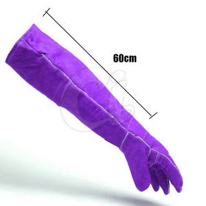 Guantes de soldador de cuero ajustables de alta calidad hechos en Pakistán Guantes de soldador de cuero hechos a medida - Product Image 3