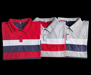 Moda nuevo color negro precio barato hombres Polos manga larga al por mayor personalizado clásico hombres botón Up Polo camiseta - Product Image 6