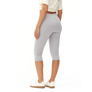 Venta al por mayor Mejor Proveedor Ropa de Verano DE LAS Mujeres Capri Leggings/Tela Suave Hecho Tamaño Adulto Mujeres Capri Leggings - Product Image 4