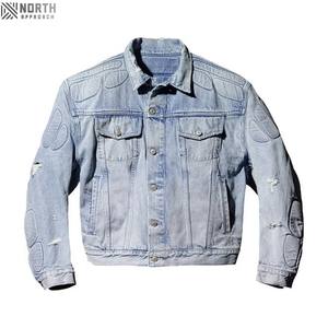 ¡Novedad de 2025! Chaquetas vaqueras elegantes de Hip Hop personalizadas al por mayor para hombres y mujeres con un estilo único - Product Image 1