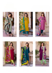 Kurti pour femmes en mousseline douce à impression numérique, travail manuel, séchage rapide, pour adultes, vêtements indiens et pakistanais pour les fêtes, exporté par Dhwaja - Product Image 2