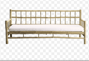 Sillón de Bambú Artesanal Vintage de 3 Plazas, Ideal para Sala de Estar, Jardín, Sala de Espera, Interior y Exterior - Product Image 2