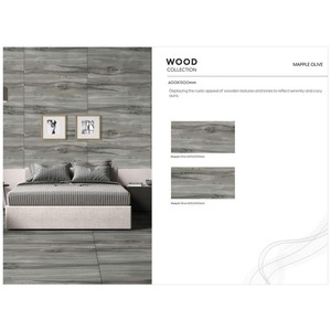 Bois de rose Beige 600x1200mm Porcelaine 60x120cm Carreaux brillants Aspect bois EAU - Product Image 5