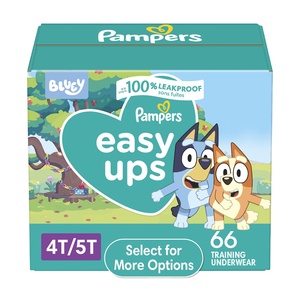 Pempes celana latihan Easy Ups, anak laki-laki, ukuran 6 <span class=keywords><strong>4T</strong></span>-<span class=keywords><strong>5T</strong></span>, 66 Ct