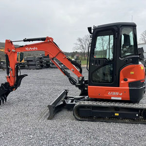 2021 para Kubota, Mini excavadora sobre orugas, maquinaria de movimiento de tierras, componentes centrales, Motor, Motor, bomba, engranaje, Huade hidráulico-Comprar - Product Image 1