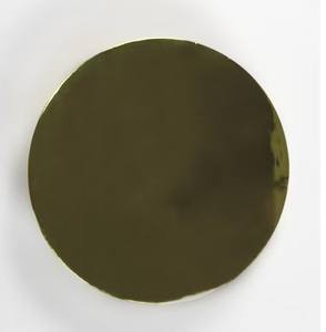 Soporte de pastel dorado de aluminio con tapa de espejo Diseño de pedestal elegante Acabado duradero Perfecto para fiestas Bodas y exhibición de postres - Product Image 5