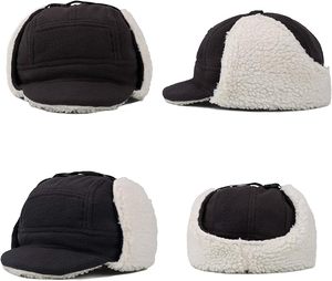 Trapper <b>Hat</b> With Mask Thickened Ear Protection Windproof <b>Mens</b> <b>Winter</b> <b>Hat</b> <b>Winter</b> Trooper <b>Hat</b> - Product Image 3