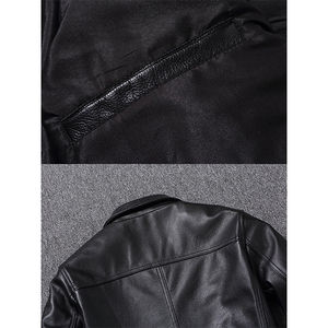 Venta al por mayor 2024 de alta calidad a prueba de viento por encargo transpirable cremallera motocicleta chaqueta de cuero OEM servicio de diseño - Product Image 6