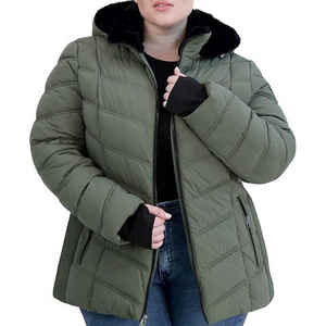 Chaqueta acolchada corta de Invierno para mujer OEM, nuevas chaquetas de burbujas hechas a medida con diseño de alta calidad para mujer - Product Image 1