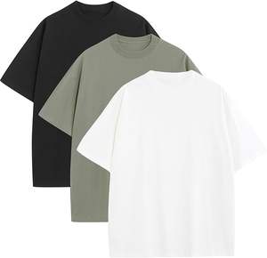 Camiseta de Hombre de Algodón 100% Ecológica y Transpirable con Serigrafía de Punto, Servicio OEM, Precio Económico al por Mayor - Product Image 4