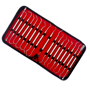 Ensemble d'instruments chirurgicaux pour implants dentaires Sinus Lift manuel Surtechs, 17 pièces, certifié CE - Product Image 4