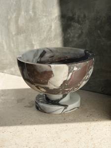 Cuenco de mármol blanco de forma larga, superventas, cuenco decorativo de mesa de lujo para servir para el hogar, Hotel, restaurantes, cuenco de mesa - Product Image 6