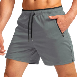 กางเกงขาสั้นเล่นกีฬาสำหรับผู้ชายกางเกงขาสั้นผ้าคอตตอนแห้งเร็วแบบกลางเอวแบบถุงกันน้ำเป็นมิตรกับสิ่งแวดล้อมจากเวียดนามโลโก้ออกแบบได้ตามที่ต้องการ - Product Image 2