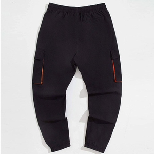 Pantalons cargo respirants pour hommes, coupe slim décontractée, vêtements de travail durables, pantalons multi-poches, randonnée, escalade en plein air, entraînement sportif - Product Image 2