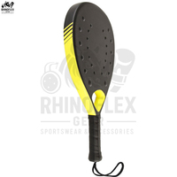 Raqueta de Pádel Profesional de Carbono de Alta Calidad con Diseño Ligero, Red de Nailon Ecológica, Personalizable OEM, Hecha en Pakistán