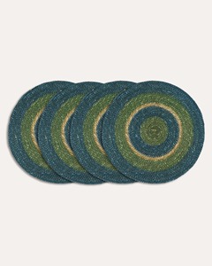 แผ่นรองหญ้าทะเลสีแดง & เขียวเป็นมิตรต่อสิ่งแวดล้อมสินค้าทำจากแผ่นรองจานของตกแต่งโต๊ะในเวียดนามขายส่ง - Product Image 3