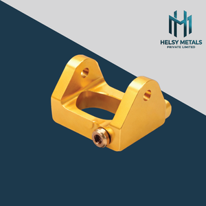 Support en laiton fraisé CNC personnalisé, plaque de montage en laiton haute résistance résistante à la corrosion pour les projets d'ingénierie de précision - Product Image 1