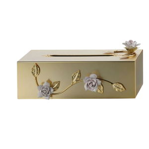 Vajilla para el hogar, caja de pañuelos de madera, diseño clásico, cubierta decorativa para el hogar, caja de pañuelos de madera para accesorios de baño de Hotel - Product Image 1