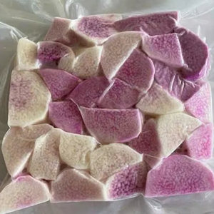 Ñame morado congelado de Vietnam, dulce y cremoso de alta calidad, perfecto para uso industrial de alimentos, batidos, postres y suministros de exportación - Product Image 1