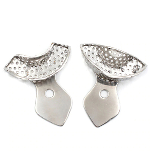 ถาดพิมพ์ฟันสแตนเลสแบบแมนนวล น้ำหนักเบา ผลิตตามสั่ง ขายดี ยอดนิยม - Product Image 1