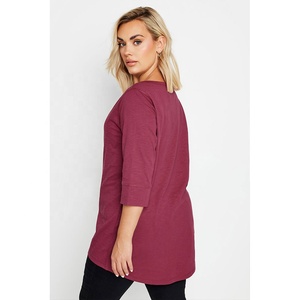 Camiseta de Mujer de Moda, Holgada, Informal, Cuello Redondo, Ligera, para Uso Diario, Verano, Marca Privada, Venta al Por Mayor - Product Image 6