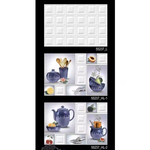 Accesorios de cocina HD impreso brillante 30x45cm azulejos de pared de cerámica 300x450mm 12x18 pulgadas decoración de pared Interior sin aceite - Product Image 4