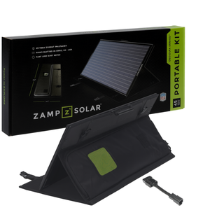 แผงโซลาร์เซลล์แบบพับได้ ชุดชาร์จ 45 วัตต์ ใช้ได้กับ Dometic PLB40 ซีรีส์ Zamp Solar OBSIDIAN - Product Image 2