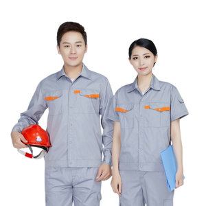 ชุดยูนิฟอร์มทำงาน VN FACTORY ผ้าโพลีเอสเตอร์ระบายอากาศได้ดี แบบสั่งทำพิเศษ เสื้อผ้าทำงานลำลอง สไตล์ unisex ชุดเสื้อแจ็คเก็ต/กางเกง - Product Image 1