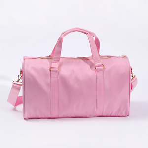 Durable Women's PU Gym <b>Bag</b> Wet Pocket USB Charging Port <b>Weekender</b> Overnight Features Customizable Color/Size/Logo National Style - Product Image 5