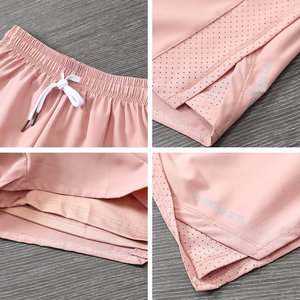 Ropa deportiva Fitness Athletic Womens Running Shorts Pantalones cortos de verano Pantalones cortos personalizados - Product Image 6