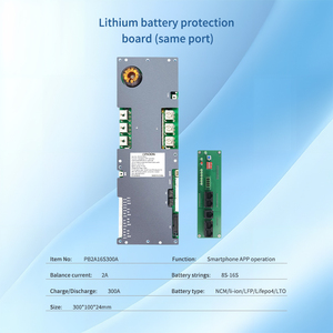 Inversor BMS 8S LVNOON-24S 300A 2A Corrente de Equilíbrio para Sistema <span class=keywords><strong>Solar</strong></span> ESS Lifepo4 NCM Bateria Gestão - Product Image 3