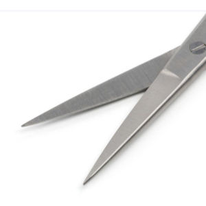 กรรไกรผ่าตัดหลังการตาย คุณภาพพรีเมียม ทำจากสแตนเลส ขนาด 11 ซม. / 4.3 นิ้ว คม/คมมาก ตรง ชุดอุปกรณ์ผ่าตัด - Product Image 2