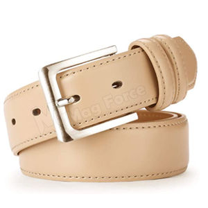 Cinturón de Cuero Vacuno de Alta Calidad Personalizado para Hombre, Hebilla de Aleación, Resistente y Ligero 2025 - Product Image 3