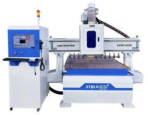 MEJOR PRECIO AL POR MAYOR Y ENTREGA RÁPIDA STYLECNC Router CNC ATC 4x8 con Kit de Cambio Automático de Herramientas Lineal en Venta - Product Image 2