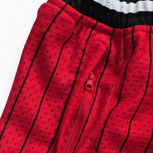 Short de sport de gymnastique unisexe pour hommes Short de basket-ball en maille de polyester respirant Poches personnalisées Sublimation entièrement colorée Expédition DDP - Product Image 3