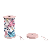 Nouveau produit 2025, lampe en papier pliable géométrique moderne, lumière LED, commande tactile, intensité réglable, alimentée par batterie, décoration de table