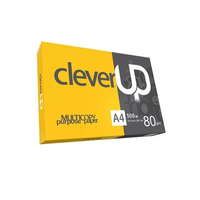 Grosir Clever up kertas fotokopi A4 80 Gsm 92% putih 210X297mm desain hutan pinus