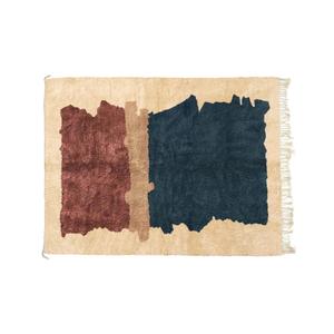 Alfombra bereber marroquí anudada a mano Beni Ourain alfombra Azilal Berbar alfombras en India Decoración Para sala de estar de TEXTILES INDIOS H/L - Product Image 1