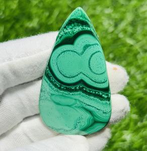 Grado superior 100% Natural Malaquita Mezcla Forma y tamaño Cabujón Excelente calidad Piedra preciosa suelta para la fabricación de joyas Cabinas de malaquita, - Product Image 2