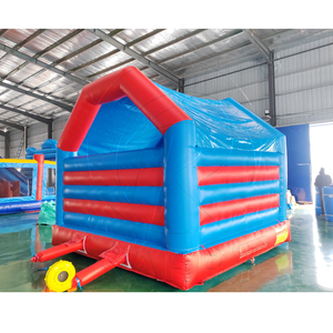 Outdoor Kids <b>Inflatable</b> Jumping Castle Commercial PVC Bounce House Superhero Theme Portable Bouncer - Product Image 2