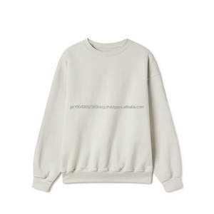 Sudadera gris sólido vintage con logotipo personalizado, nueva moda de algodón, Sudadera con capucha sin mangas, gráfico desgastado, Sudadera larga de invierno en relieve - Product Image 1