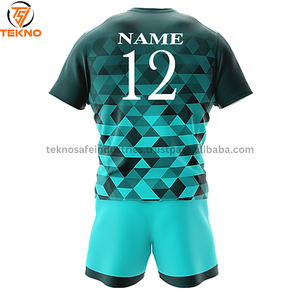 Vente en gros d'uniformes de rugby, vêtements de sport durables et respirants avec logo personnalisé, service OEM imprimé par sublimation - Product Image 6