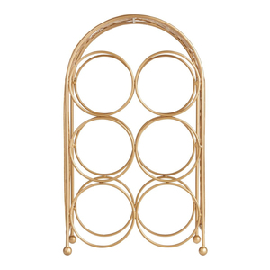 Porte-vin vintage en fer forgé de haute qualité, finition noire, organisateur de table, support de rangement pour boissons à domicile - Product Image 3