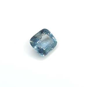 Saphir bleu naturel non chauffé 7,86 carats, créé en laboratoire, taille coussin, taille émeraude, taille radiant, pierre précieuse de couleur jaune rose jaune - Product Image 4