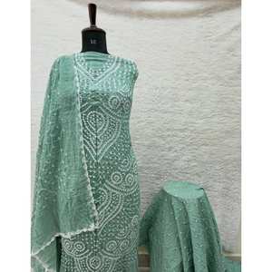 Nuevo Vestido Formal de Satén Rosa Bandhani con Corte en A para Mujer, Cintura Natural, Temporada de Primavera - Product Image 2