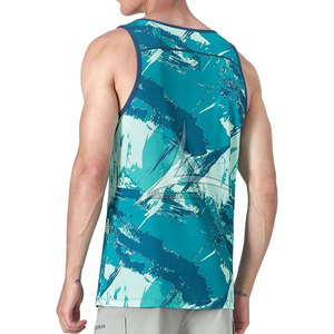 <b>Top</b> Slim Fit Casual Men's Gym Tank <b>Top</b> Sleeveless High Quality Breathable Quick Dry 100% Cotton - Product Image 4